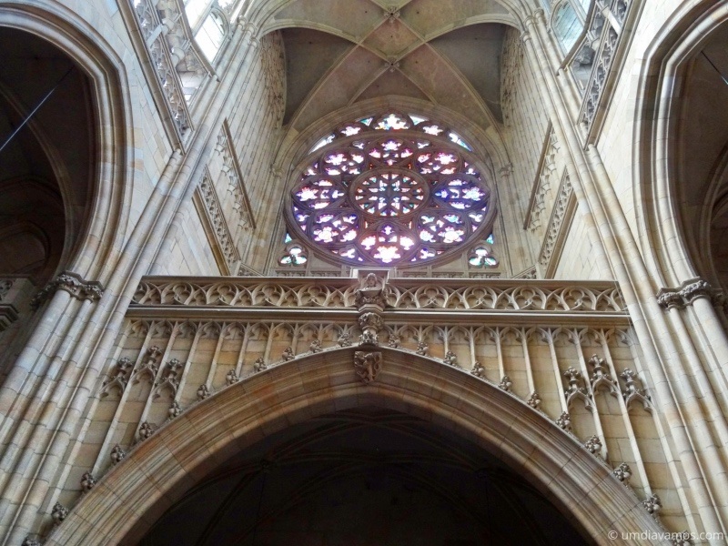 Interior da Catedral de São Vito em Praga