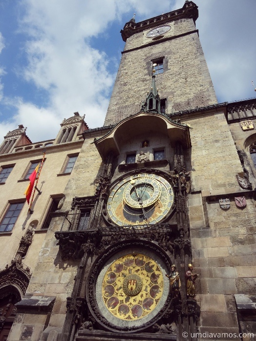 Torre da antiga Câmara da cidade de Praga