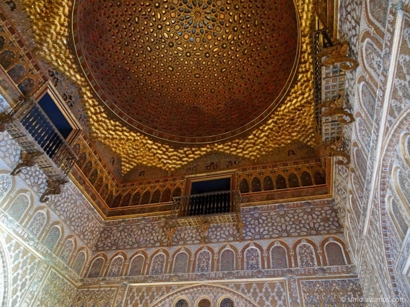 Interior do Real Alcázar