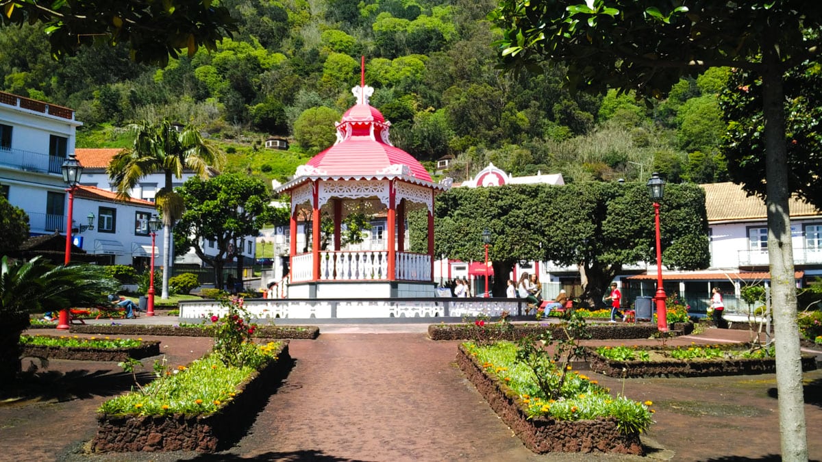 Coreto do Jardim da República, Velas, São Jorge