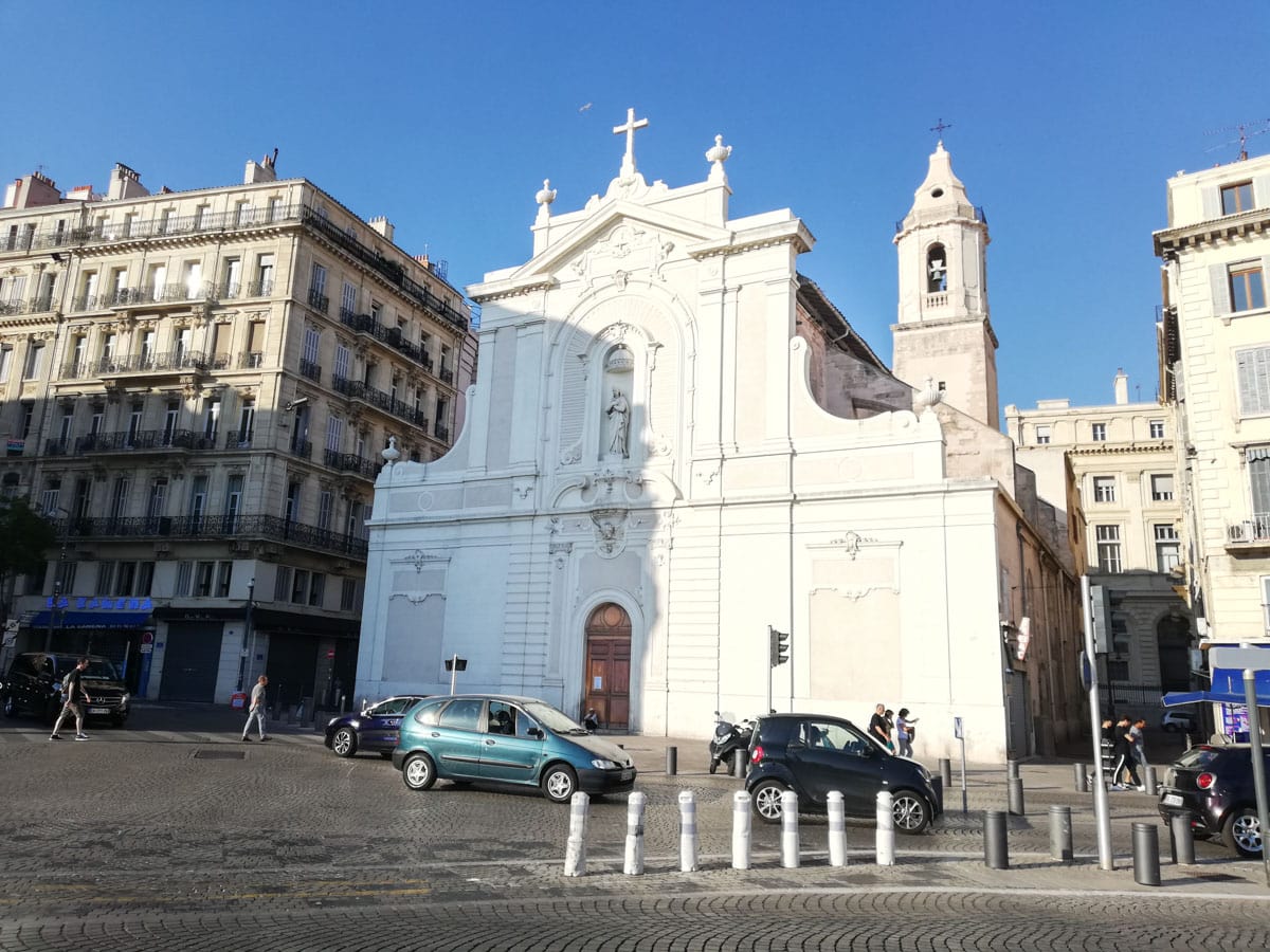 A Igreja de Saint-Ferreol les Augustins, no Vieux Port de Marselha