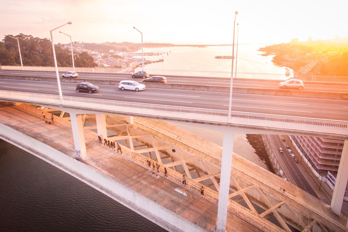 Subida à ponte da Arrábida Porto Bridge Climb