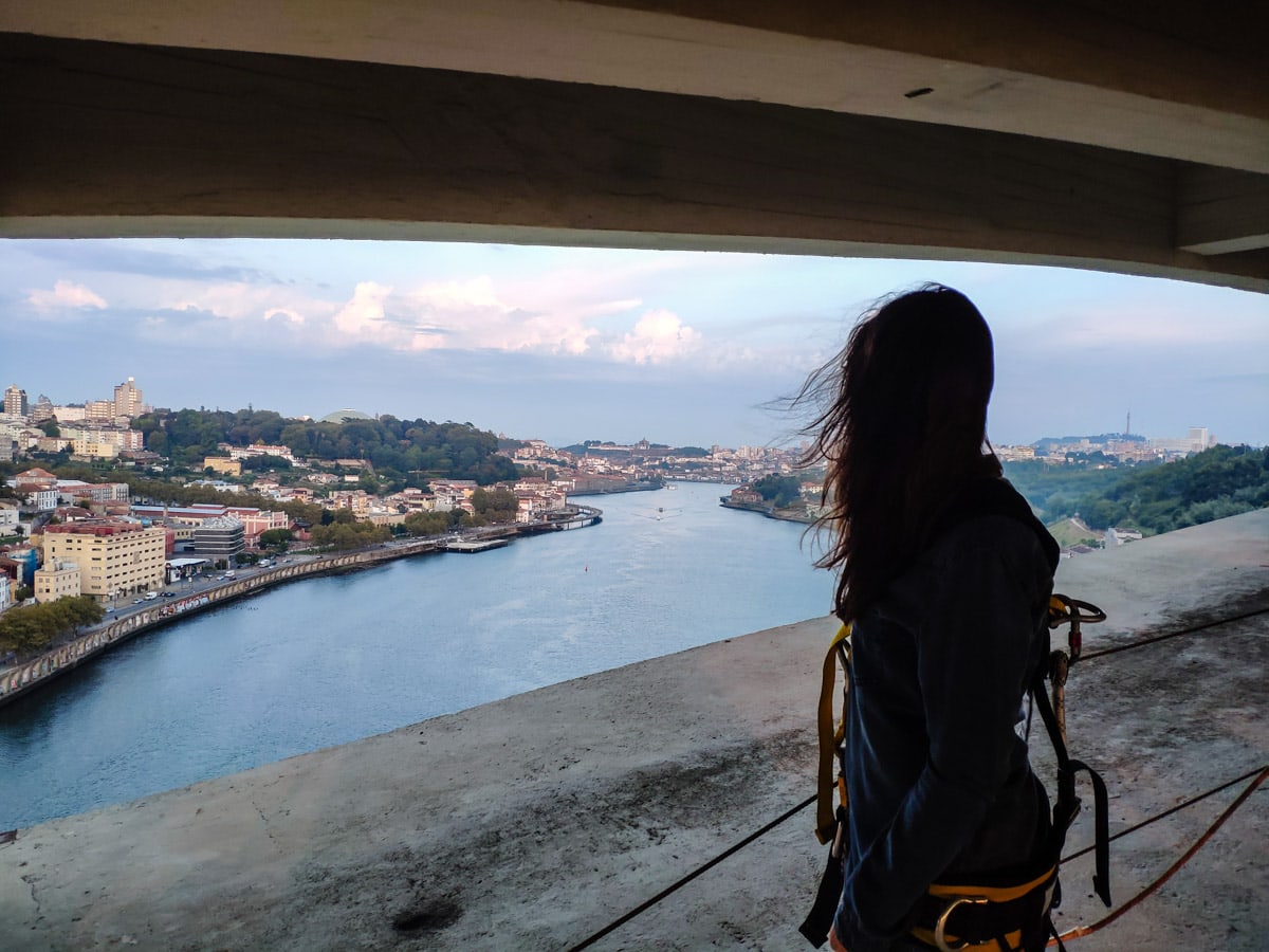 Vista da Ponte da Arrábida Porto Bridge Climb