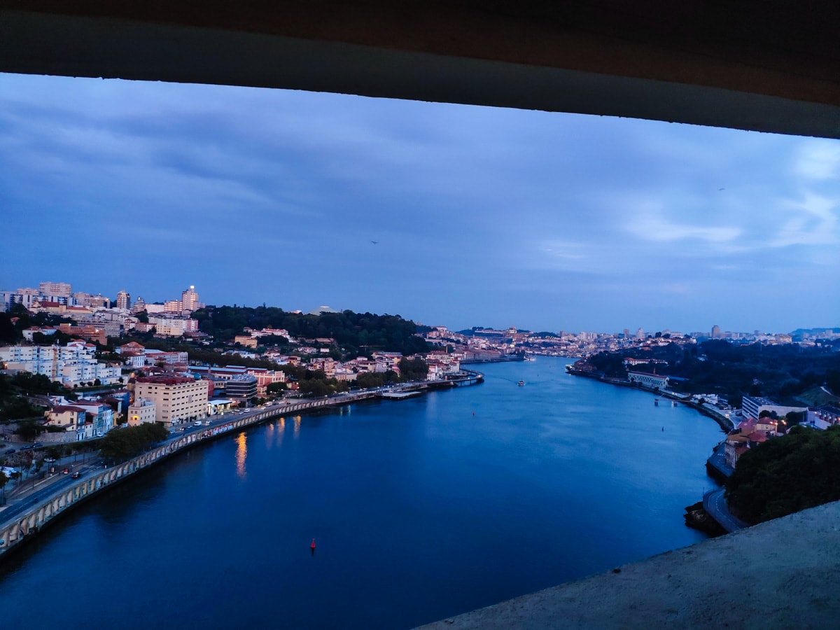 Vista para o Porto da Ponte da Arrábida Porto Bridge Climb