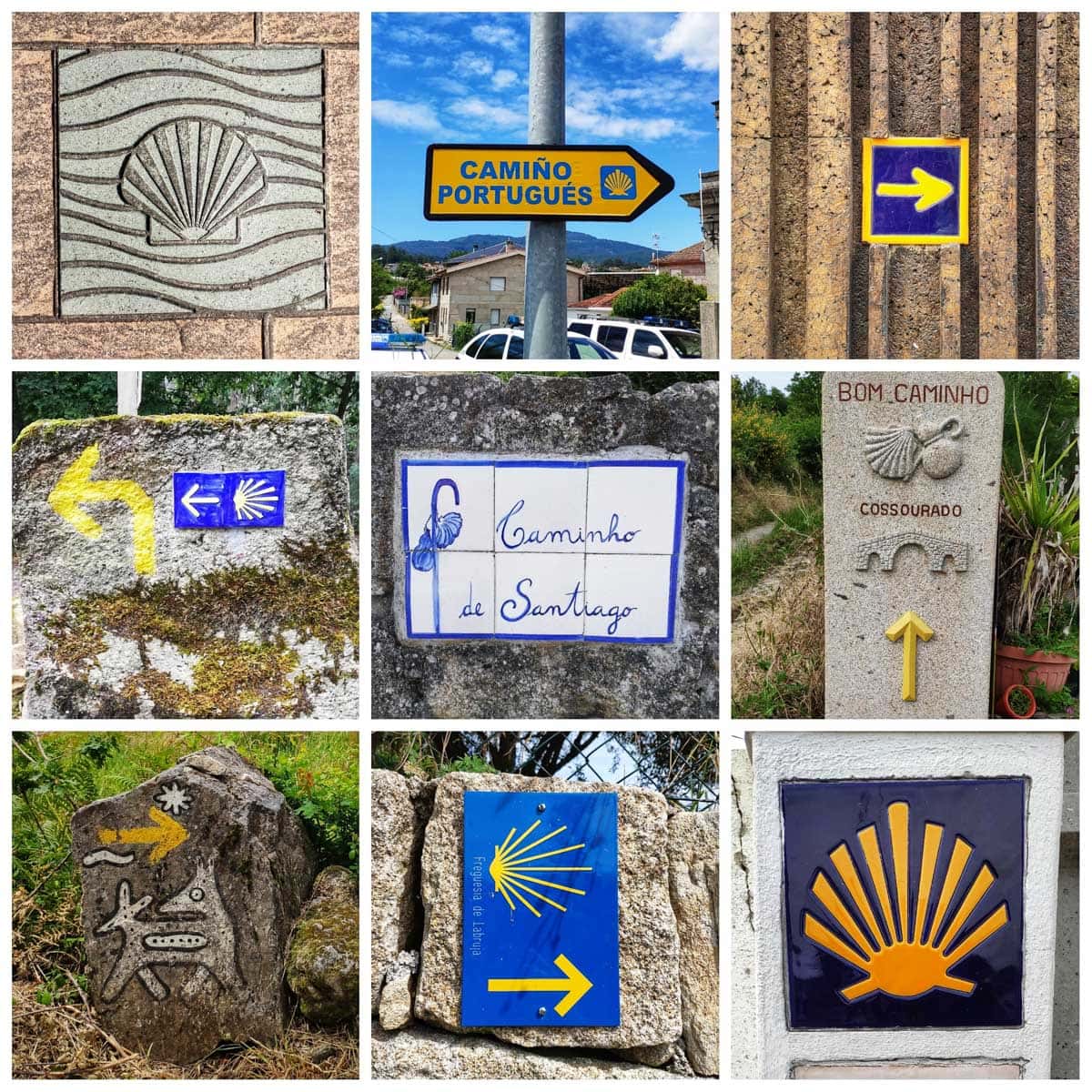 Símbolos do Caminho de Santiago