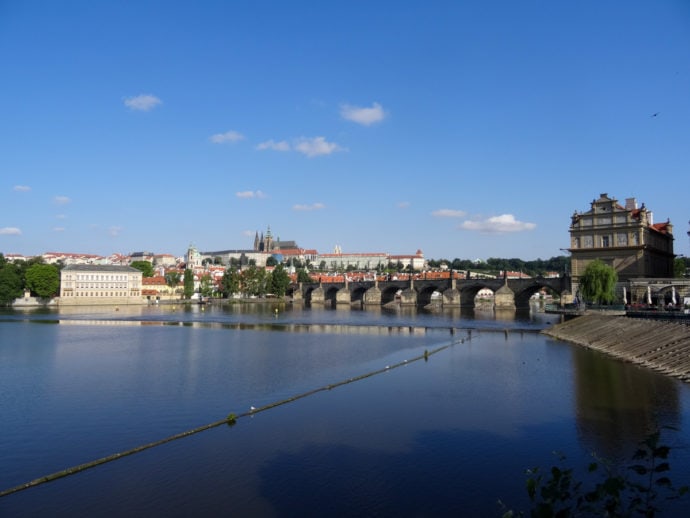 Rio Vltava, Praga