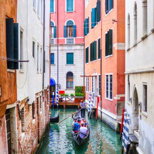 Gôndola em Veneza