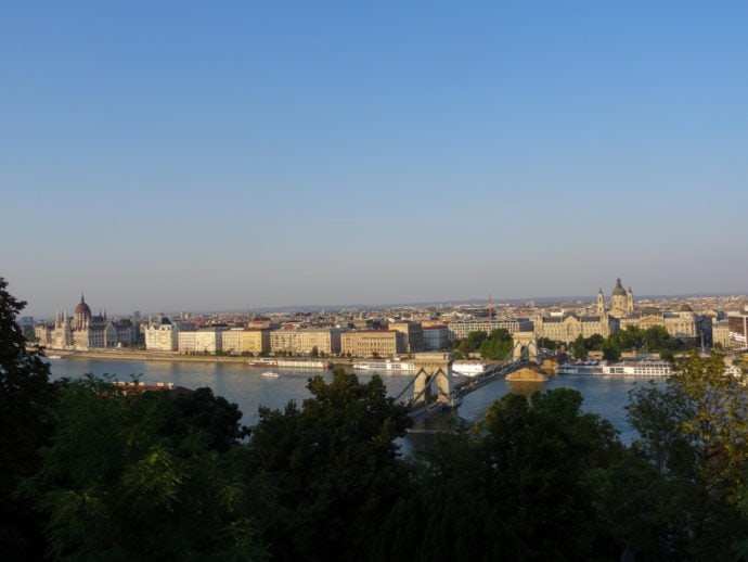 Vista do Castelo de Buda, Budapeste
