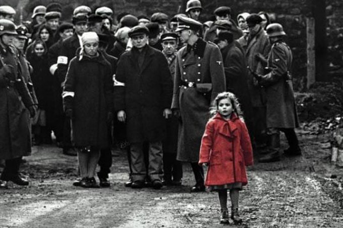 Imagem do filme A lista de Schindler