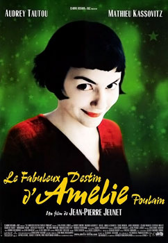Capa do filme O fabuloso destino de Amélie